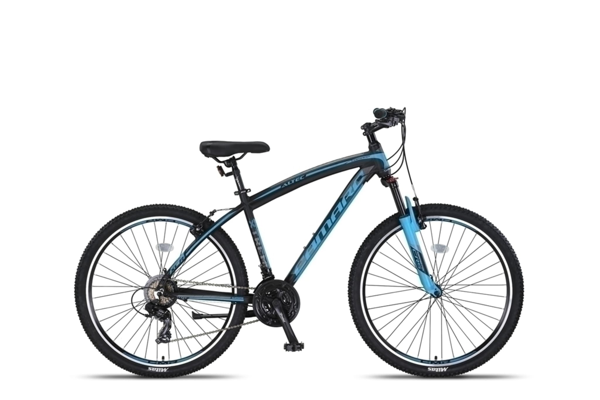 Altec Camaro mountainbike 27,5 inch in zwart-groen