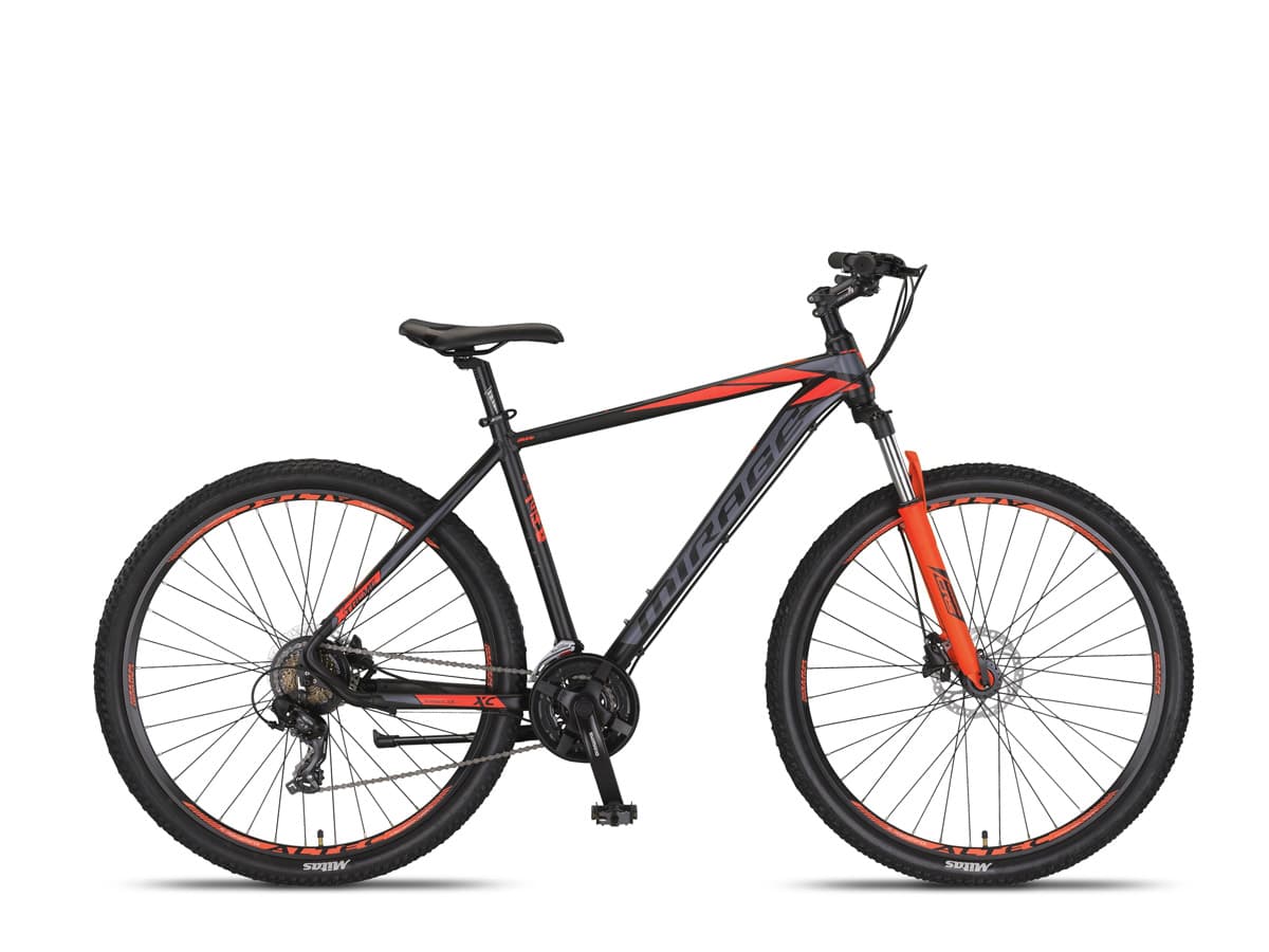 Altec Mirage mountainbike 27,5 inch zwart oranje