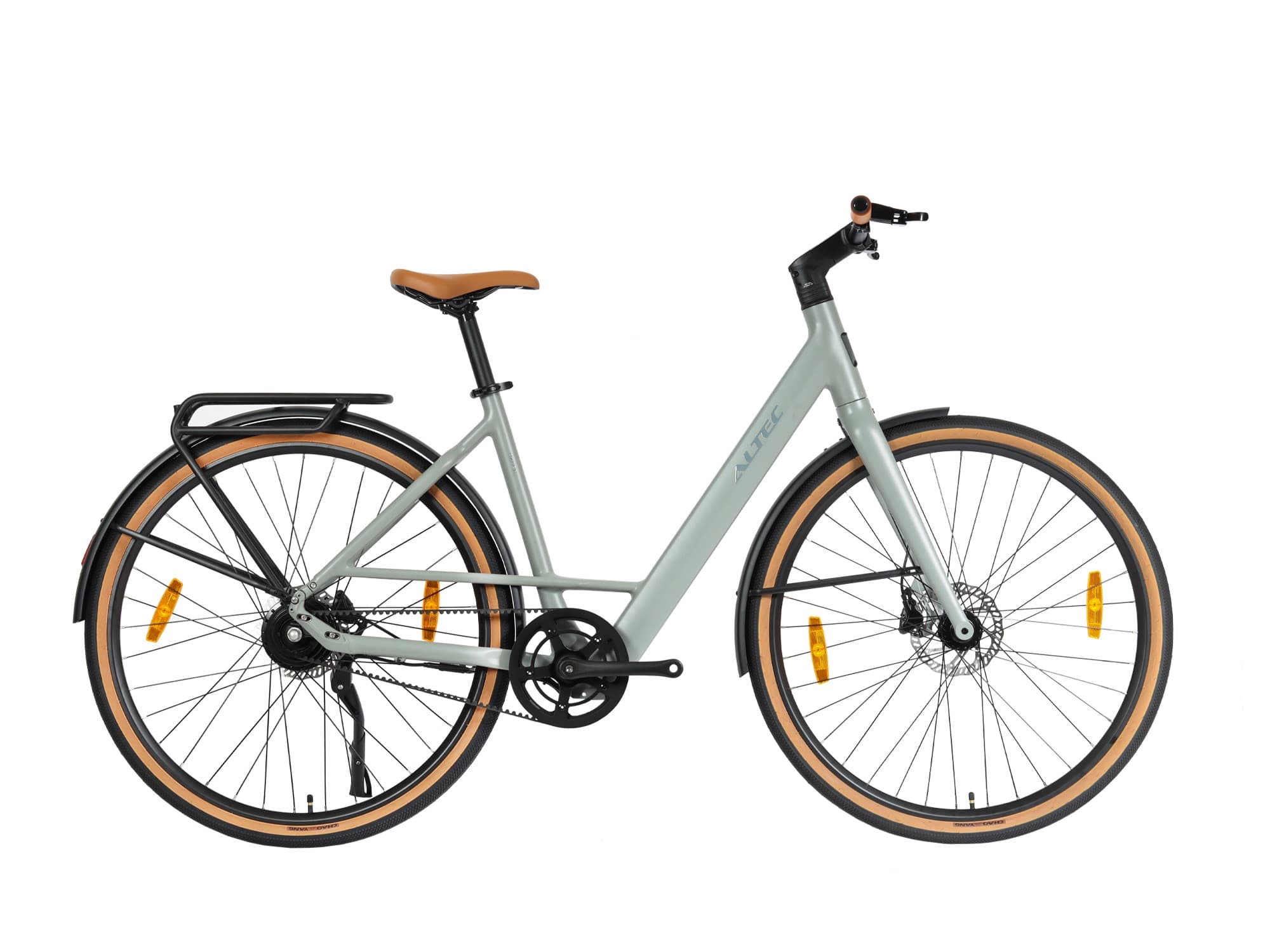 Altec Dance elektrische fiets 28 inch zwart mat, middenmotor