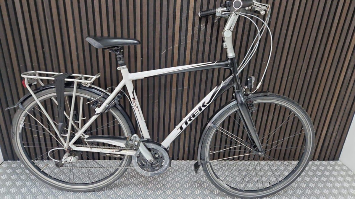 Trek T500 SL hybride fiets 55 cm wit, tweedehands