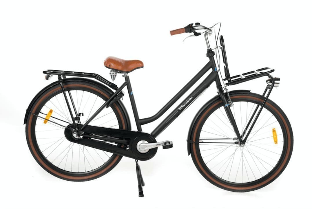Wheelerz Cargo transportfiets 50 cm matzwart