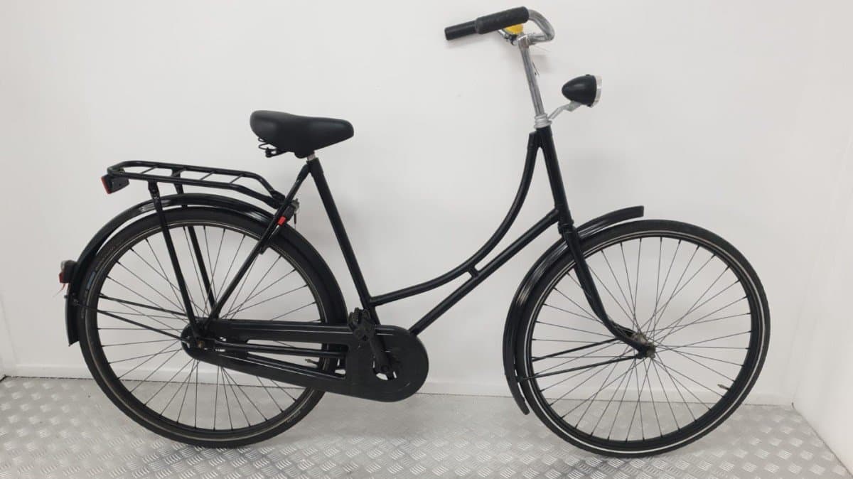 Budgetbike Omafiets 57 cm zwart tweedehands