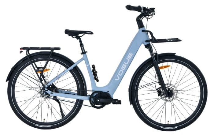 Vogue Pantheon e-bike 47 cm zwart voorkant