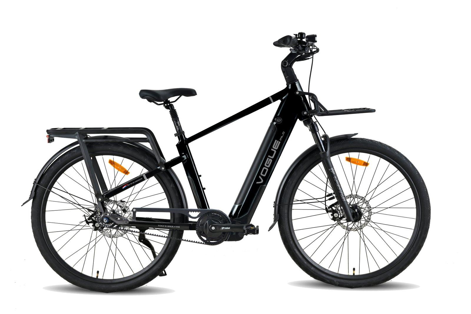 Vogue Milo Man e-bike glanzend zwart