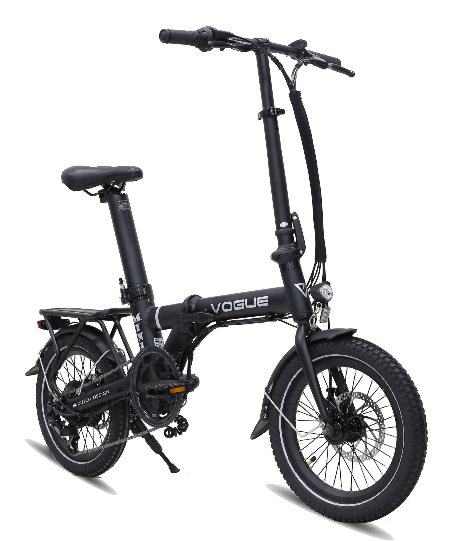 Vogue Mini elektrische fiets 16 inch AKM achterwielmotor
