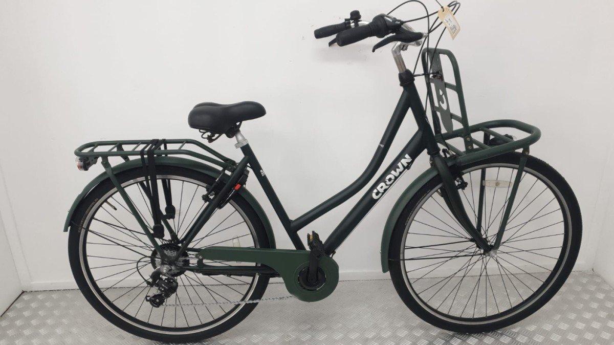 Crown Berlin transportfiets 53 cm groen
