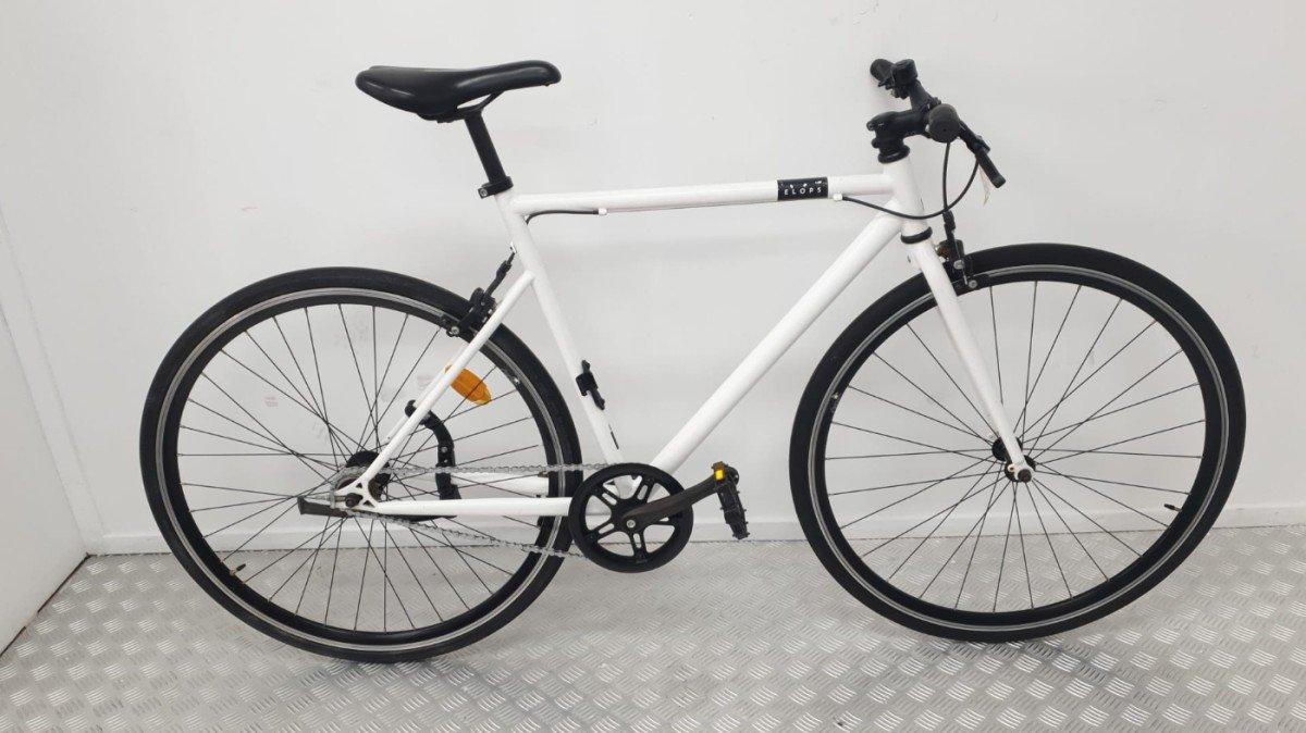 Elops Race racefiets 55 cm wit tweedehands