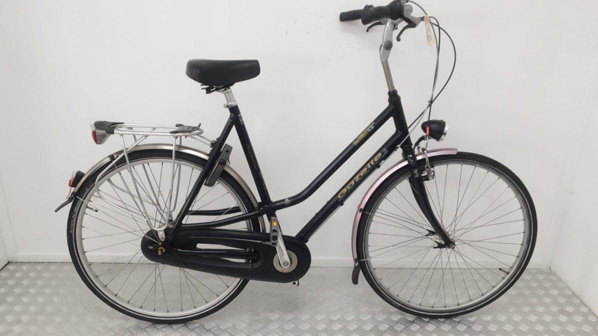 Gazelle Orange zwart 61cm stadsfiets 28 inch