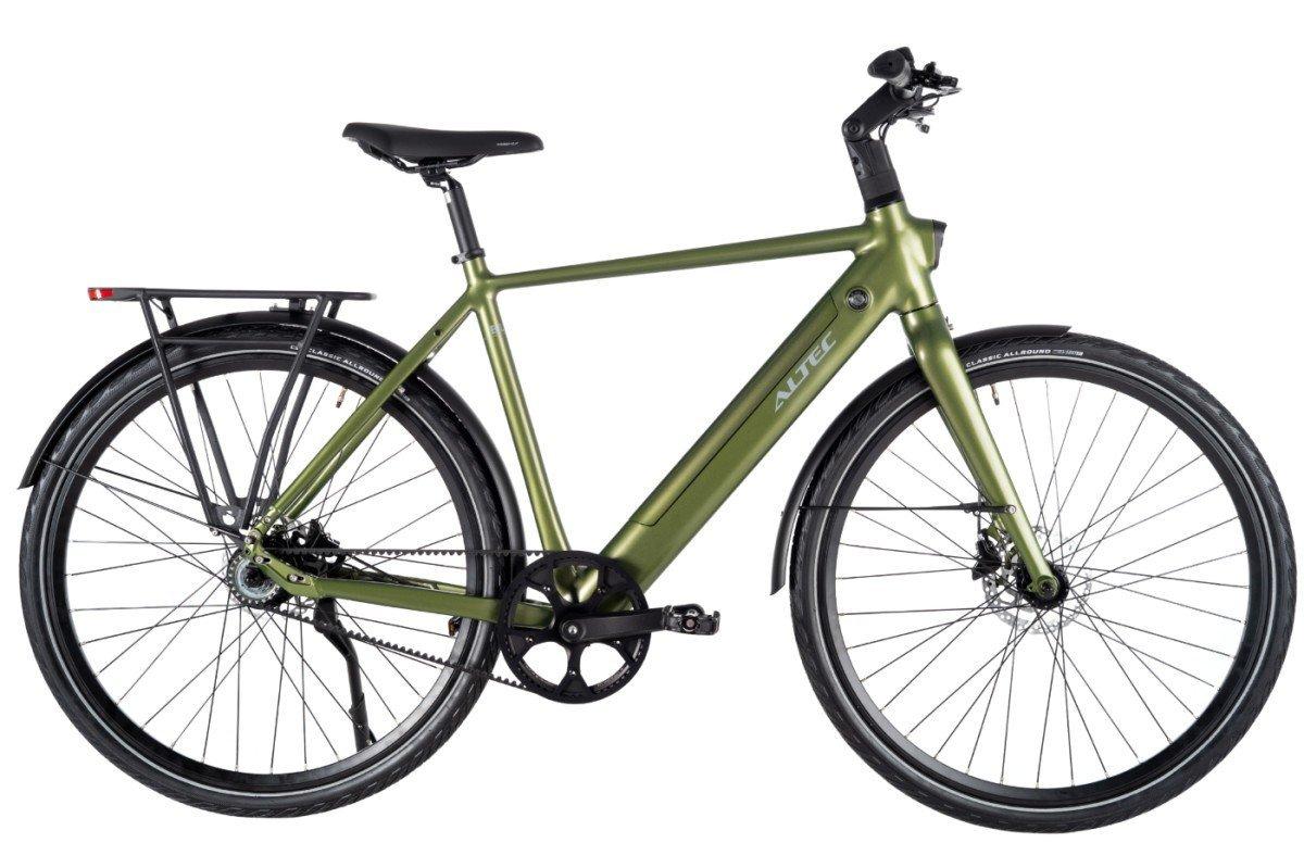 Altec Blitz groene stadsfiets e-bike 28 inch, 55 cm frame