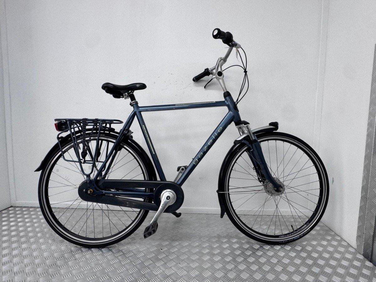 Gazelle Cadiz stadsfiets 62cm in blauw, tweedehands