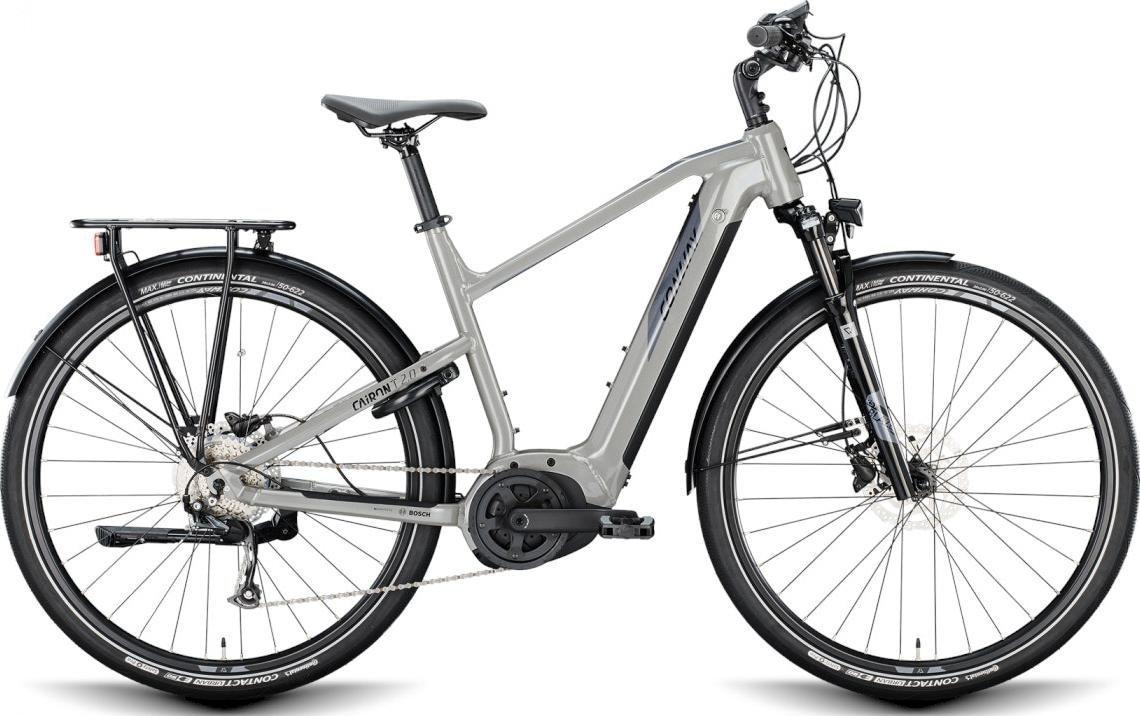 Conway Cairon T 2.0 elektrische stadsfiets grijs 54cm