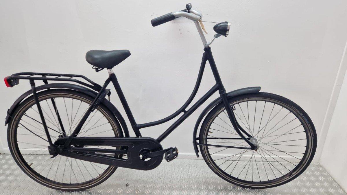 Budgetbike Omafiets 54 cm stadsfiets zwart tweedehands