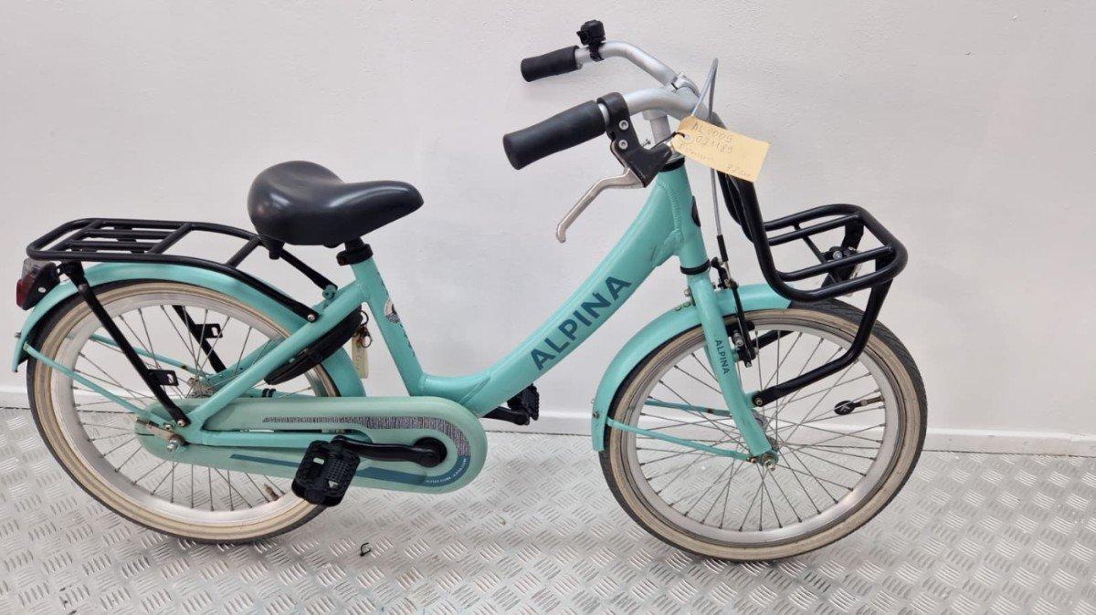 Alpina Clubb kinderfiets 20 inch in licht blauw, tweedehands