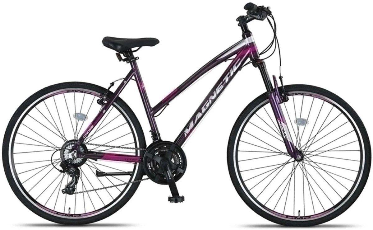 Altec Magnetic mountainbike 52 cm paars vooraanzicht