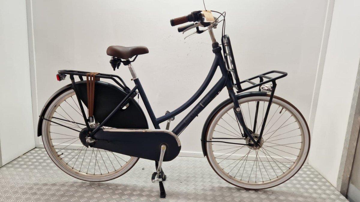 Cortina U4 transportfiets 50 cm in blauw, tweedehands