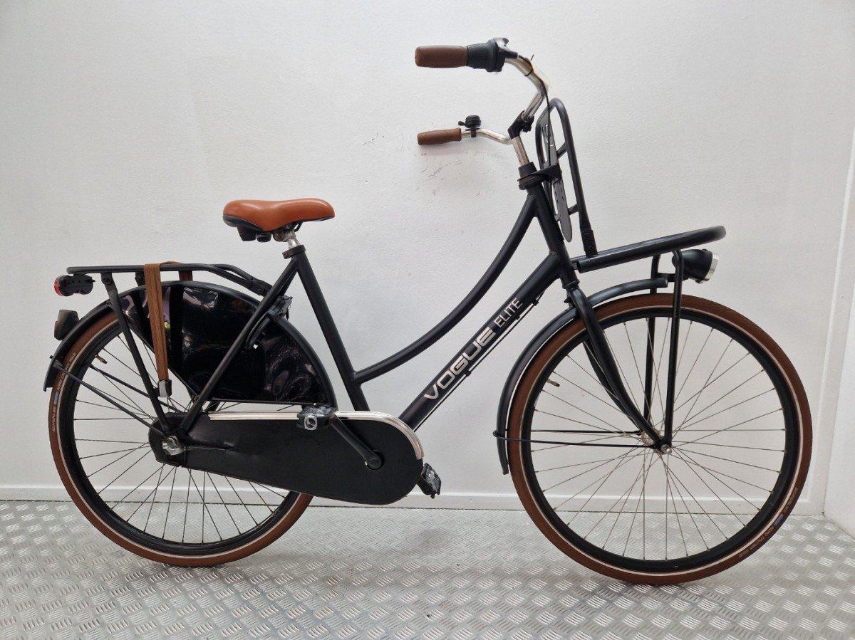 Vogue Elite transportfiets 54 cm zwart, tweedehands