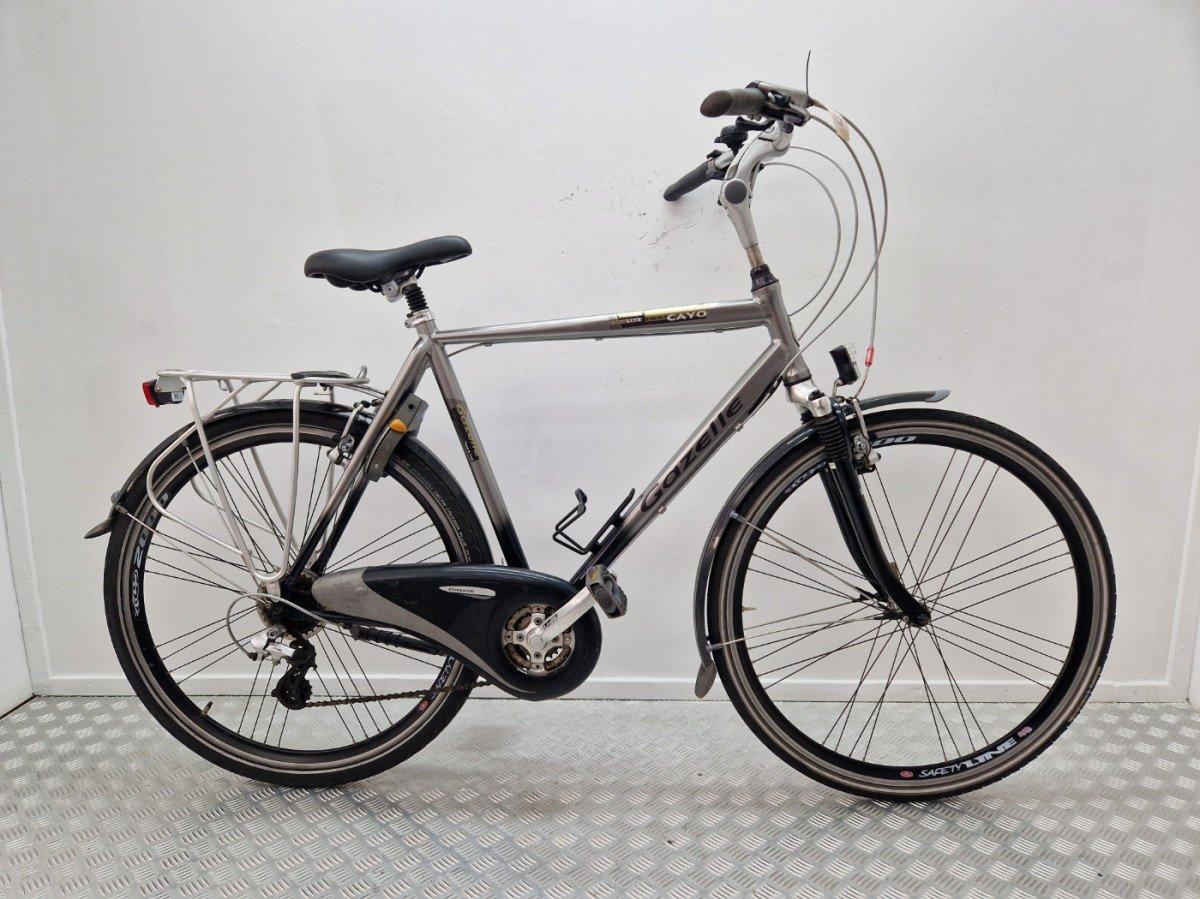 Gazelle Cayo stadsfiets 60 cm grijs, tweedehands