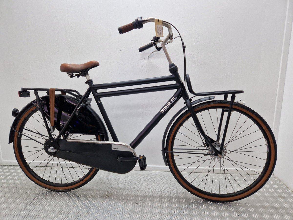 Gazelle Puurnl heren transportfiets zwart 59 cm