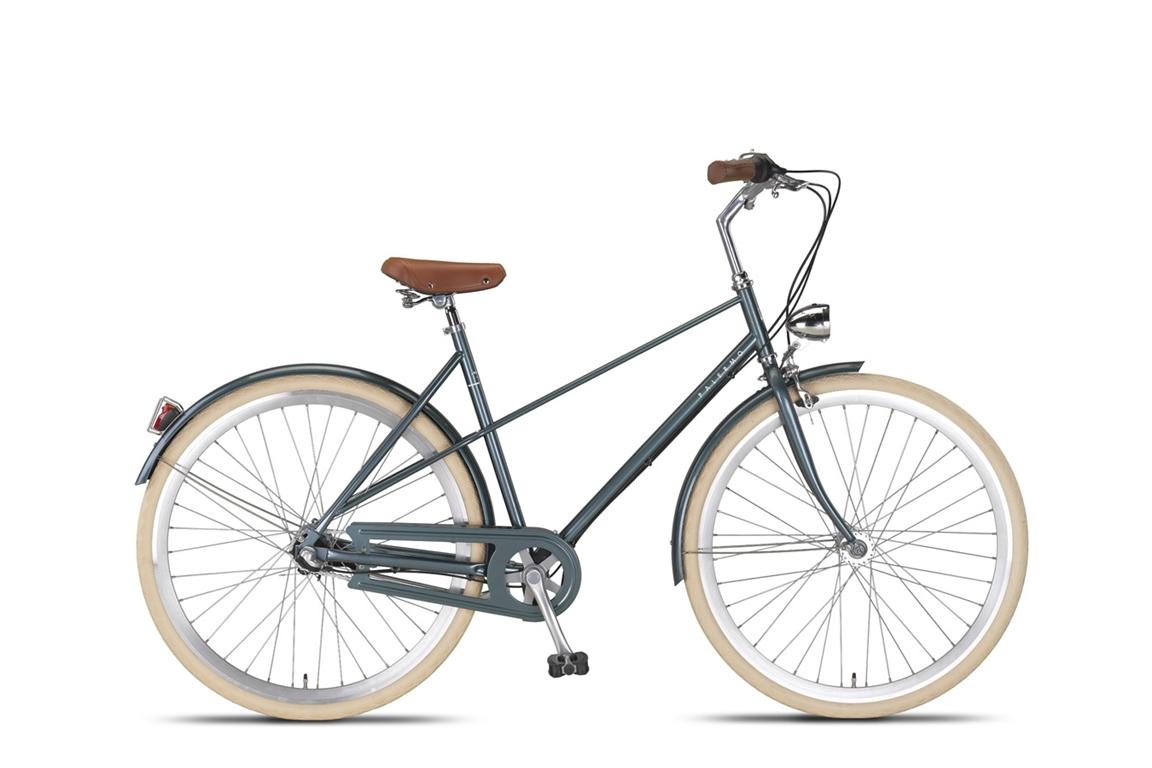 Altec Palermo 3F damesfiets in jade groen, zijaanzicht