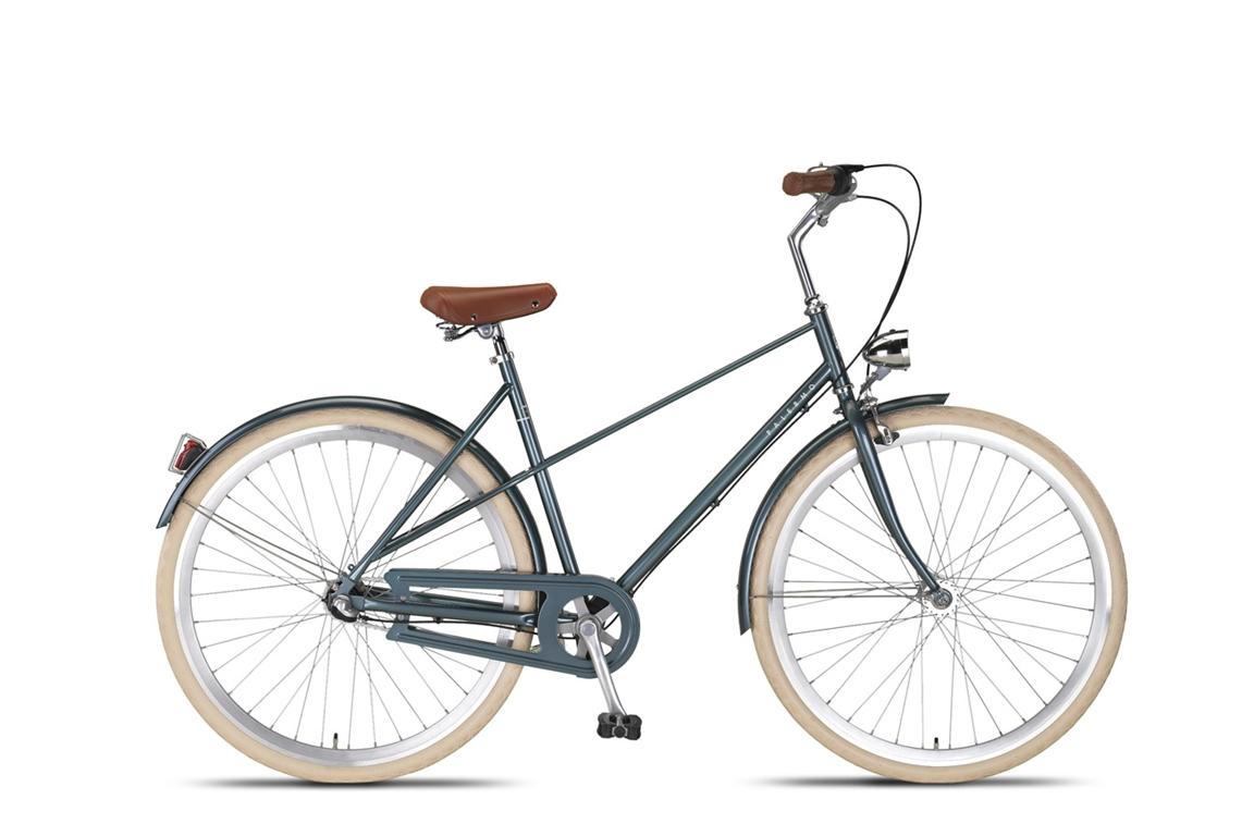Altec Palermo 3T damesfiets in jade groen, zijaanzicht