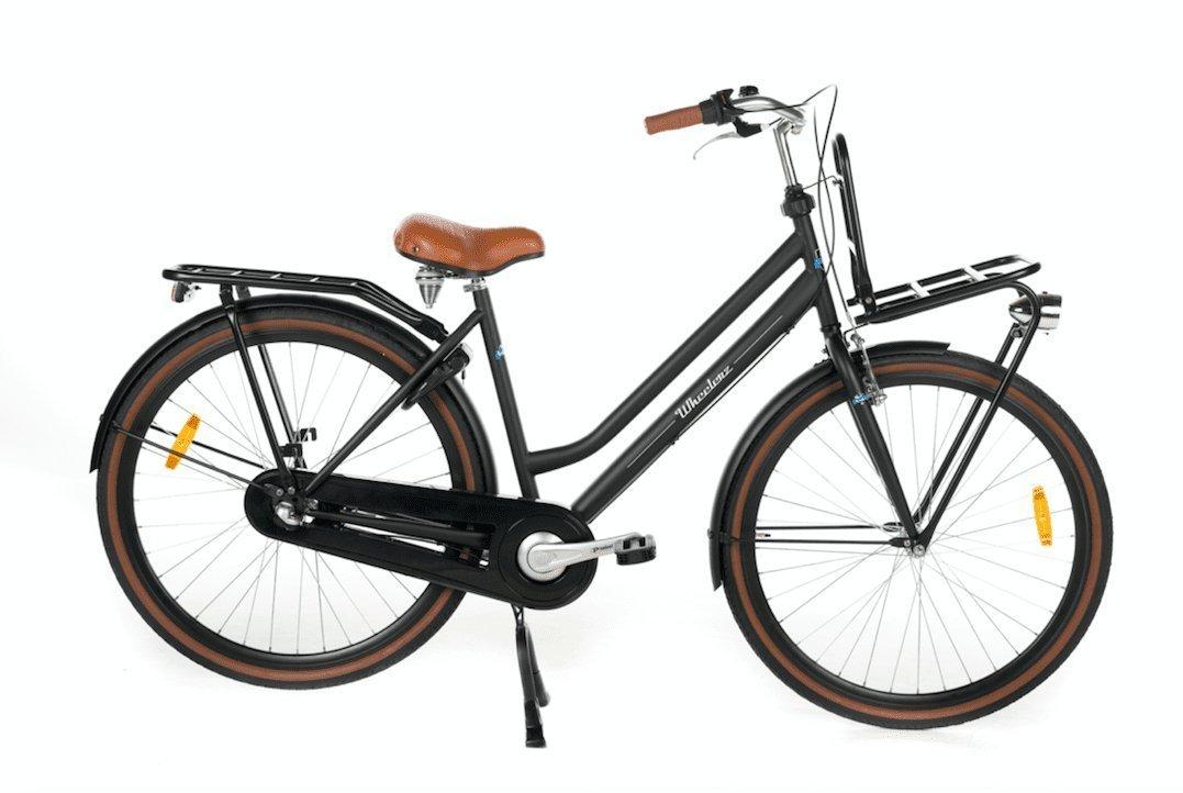 Wheelerz Cargo transportfiets 50 cm zwart mat