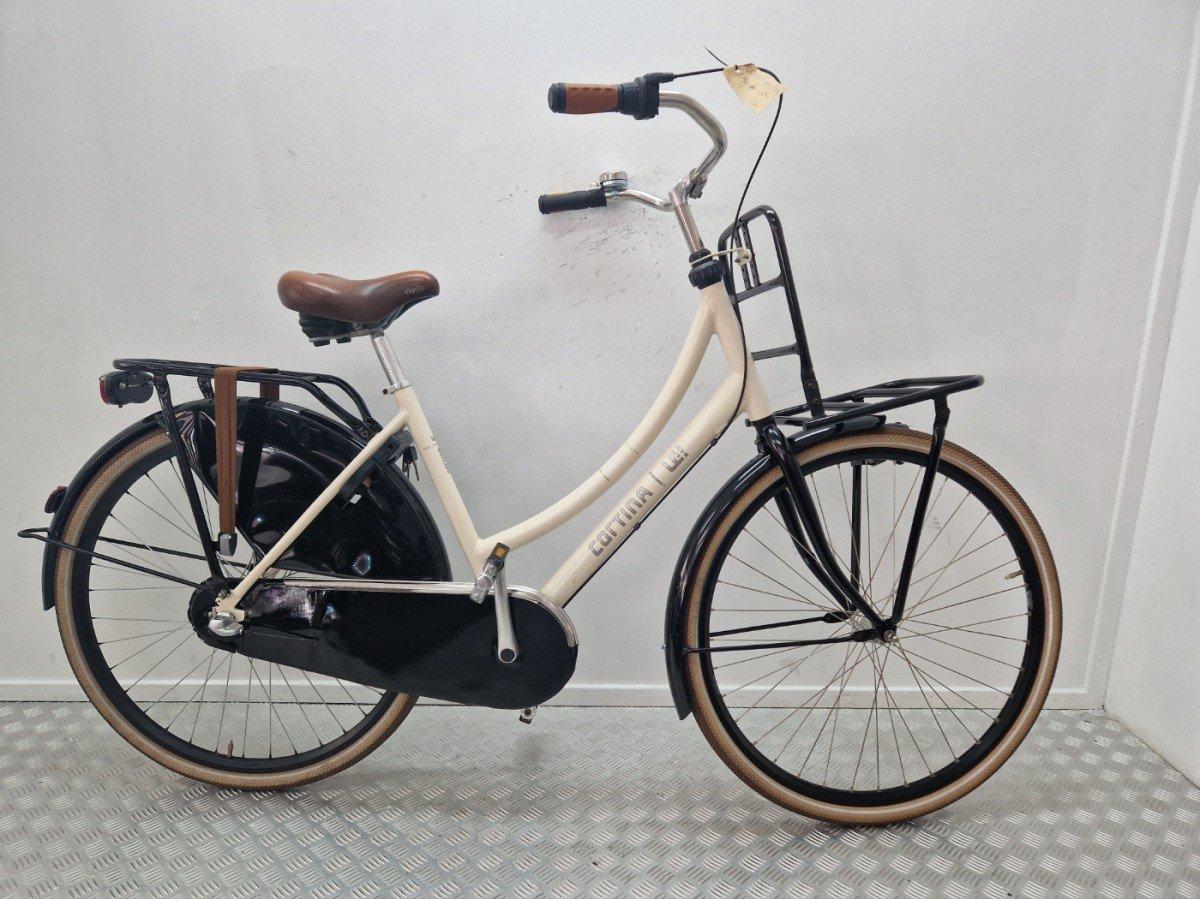 Cortina U4 transportfiets 50 cm crème wit