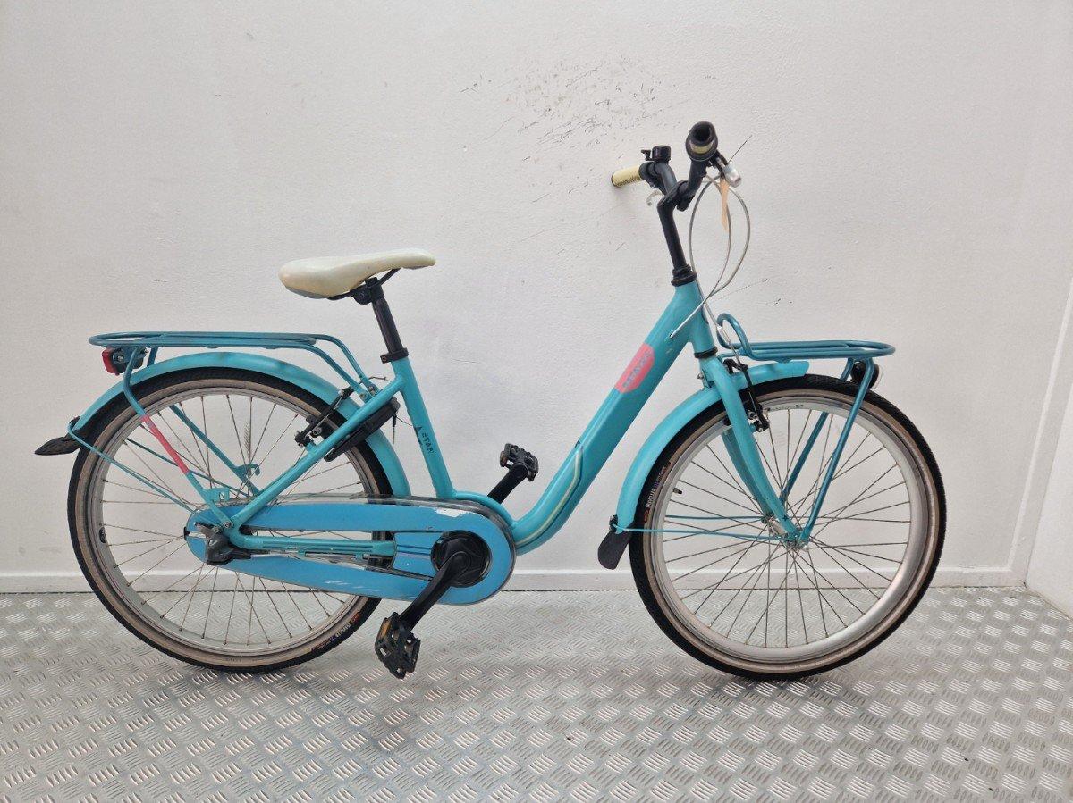 Batavus Star 24 kinderfiets in blauw, lage instap