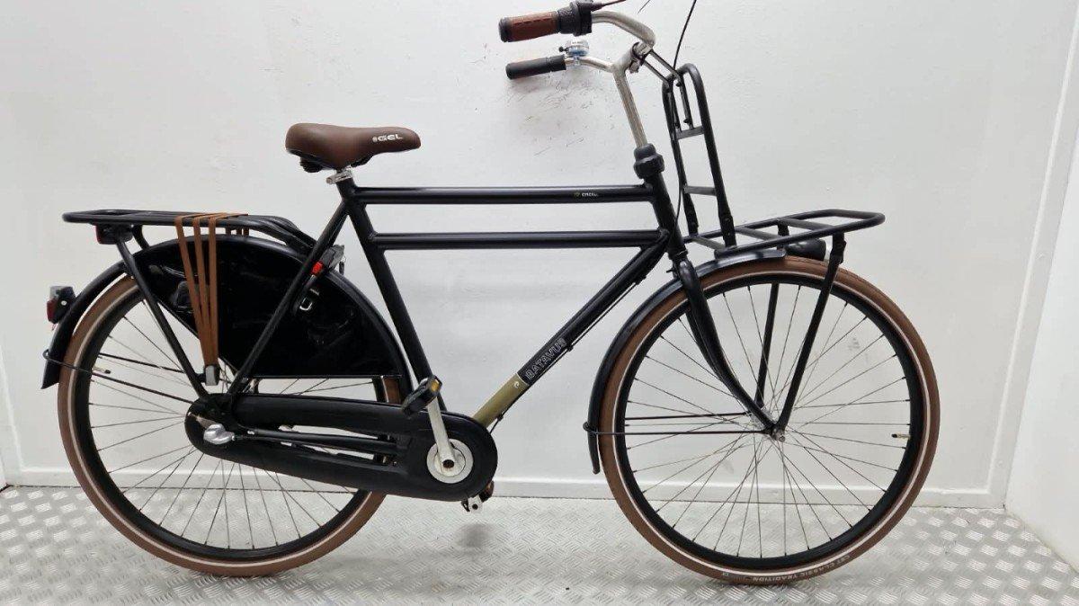 Batavus Cnctd zwarte transportfiets 60 cm tweedehands