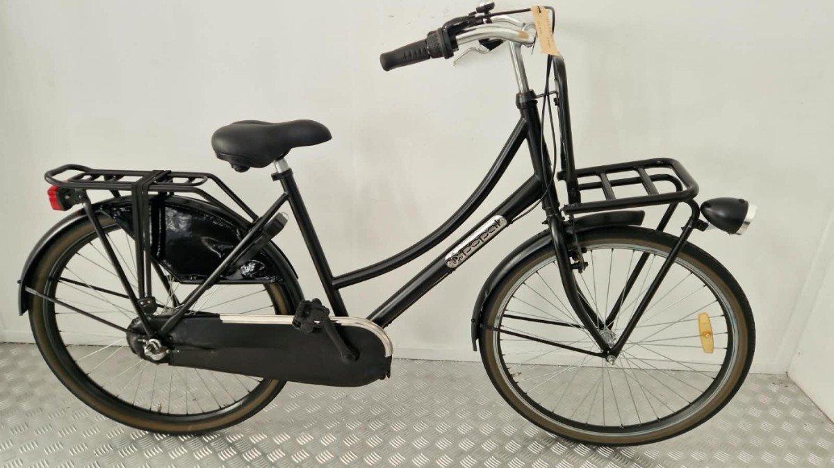 Popal Transporter kinderfiets 26 inch in zwart, tweedehands