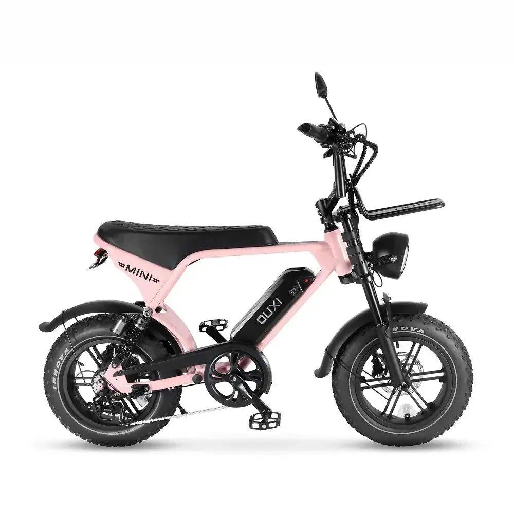 Ouxi V8 Ultra Mini elektrische fatbike 16 inch in roze