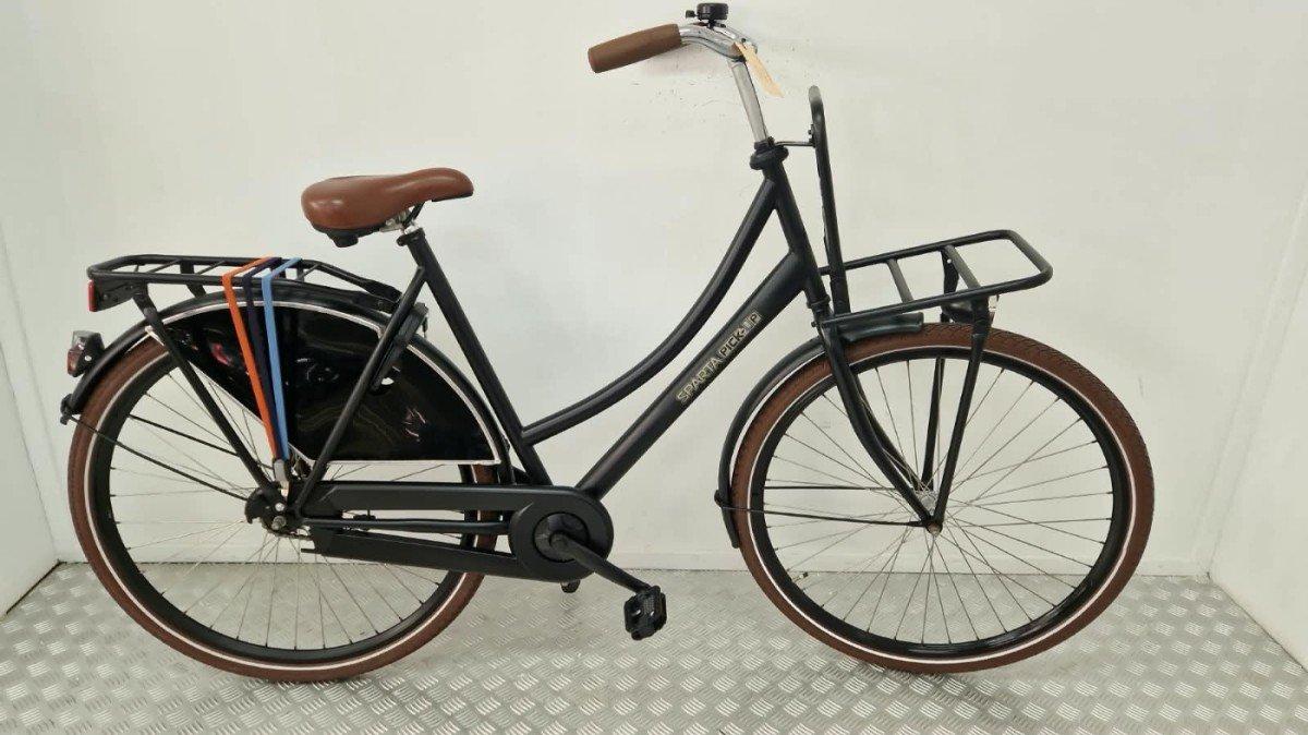 Sparta PICK UP transportfiets 57 cm zwart, tweedehands, terugtraprem