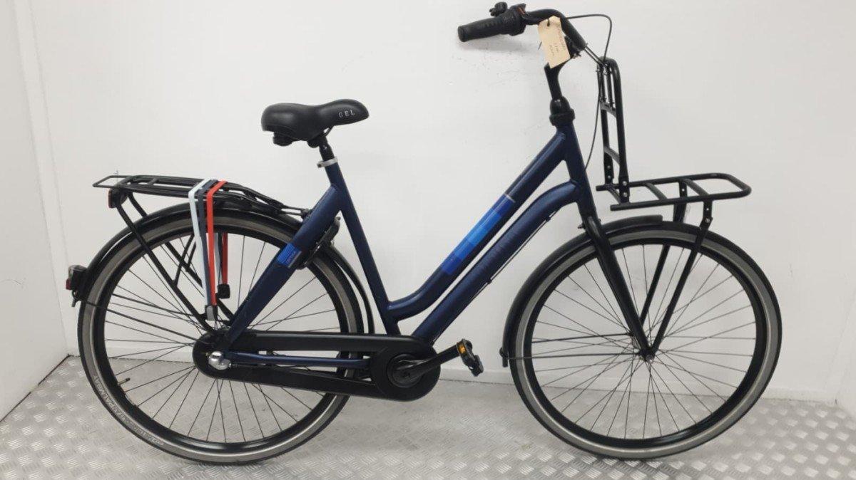 Cortina Crush transportfiets 57 cm in blauw, tweedehands