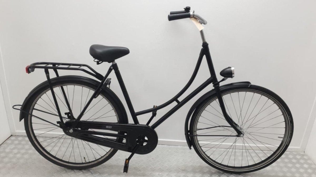 Budgetbike Omafiets zwart, 56 cm, tweedehands