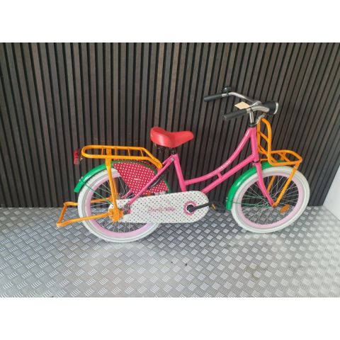 bo bike kinderfiets Meisjes 2020-33cm-oranje
