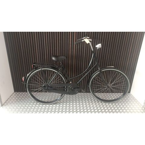 Merkloos omafiets Uni 2021-50cm-zwart