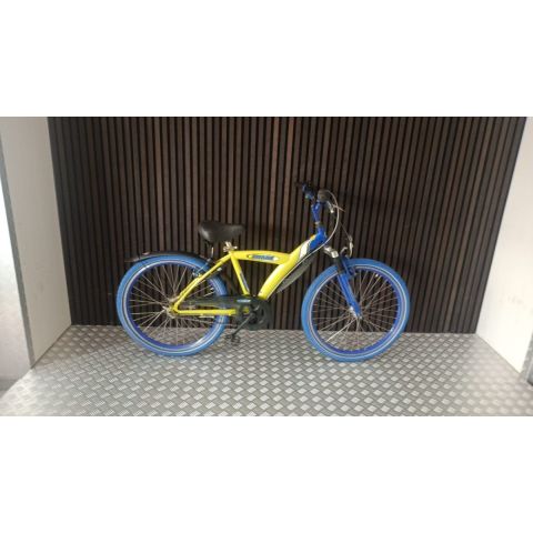 Batavus SNAKE Jongens 2021-37cm-geel blauw