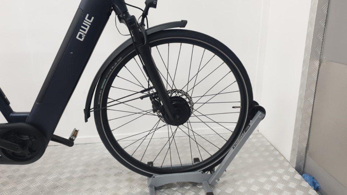 Qwic Urban FN7 | Gebruikt | 6 Maanden Garantie | Dames-56 cm-Donkerblauw - Afbeelding 3