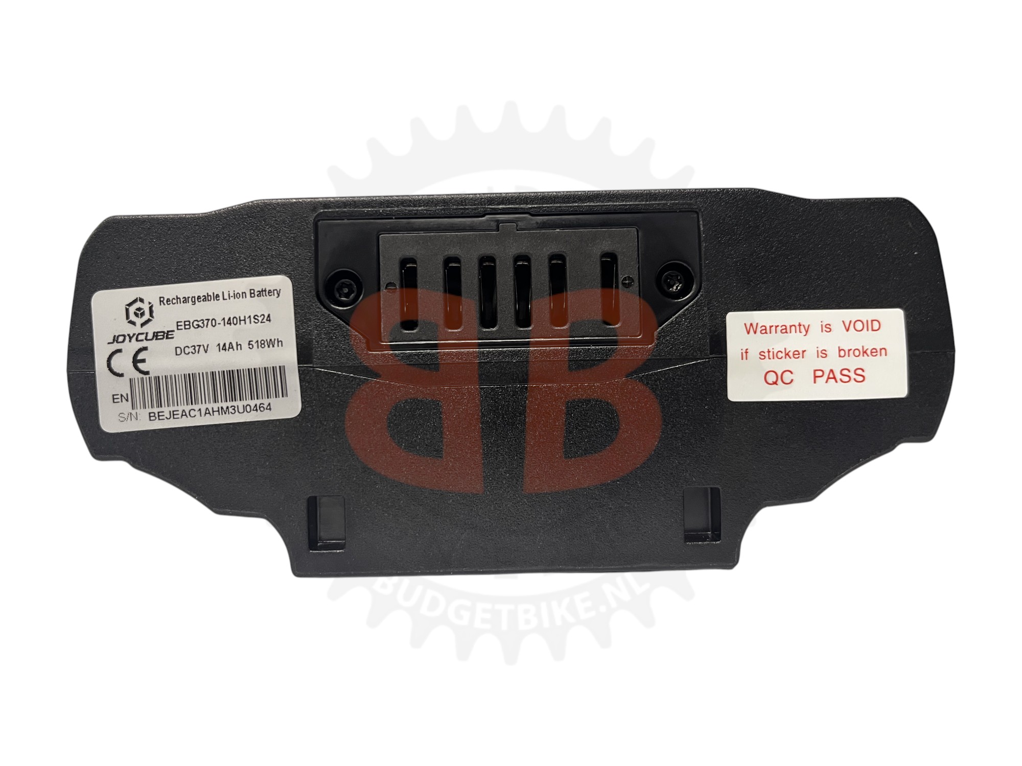 Joycube Wall‑Es EBG370 36V 14Ah (518Wh) accu – met lader‑adapter