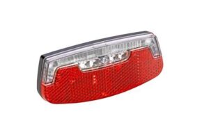 Ikzilight CC1104A Achterlicht LED achterlicht E-bi-Zwart