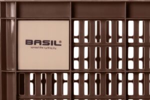 Basil FF1201D fietskrat bruin 29L-33,5x 44,0x 25,0cm-Brown