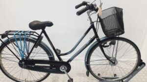 Gazelle Primeur | Gebruikt | 3 Maanden Garantie | 28 inch-54 cm-Blauw Zwart