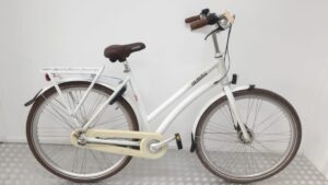 Union stadfiets | Gebruikt | 3 maanden garantie | 28 in-54 cm-Wit
