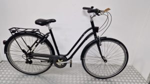 Btwin stadfiets | Gebruikt | 3 maanden garantie | 28 inc-54 cm-Zwart