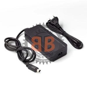 Stella Type 2 e-bike oplader 42V 2A met 5-polige trapezium plug voor Stella accu’s