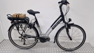 Gazelle chamonix | Gebruikt | 6 maanden garantie | 28 inch-53 cm-Zwartgrijs