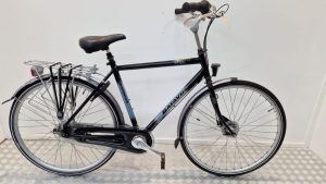 Batavus Adagio | Gebruikt | 3 maanden garantie | 28 inch | Heren-53 cm-Zwartblauw