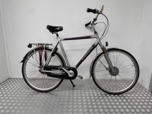 Gazelle chamonix | Gebruikt | 3 maanden garantie | 28 inc Heren-60 cm-Grijs