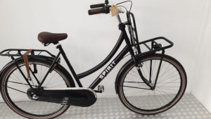 Spirit Transportfiets cargo| Gebruikt | 3 maanden garanti-57 cm-Zwart