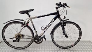 Merida Cross 300 | Gebruikt | 3 maanden garantie | 28 inc Heren-55 cm-Zwart Grijs