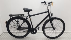 Raaks Clark herenfiets | Gebruikt | 3 maanden garantie | Heren 2023-56 cm-Mat Zwart